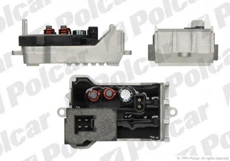 Резистор вентилятора Polcar 5003KST-1