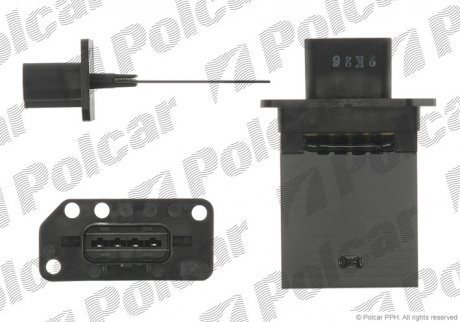 Резистор вентилятора Polcar 2782KST-1