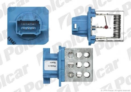Регулятор вентилятора кабіни Polcar 2327KST1X