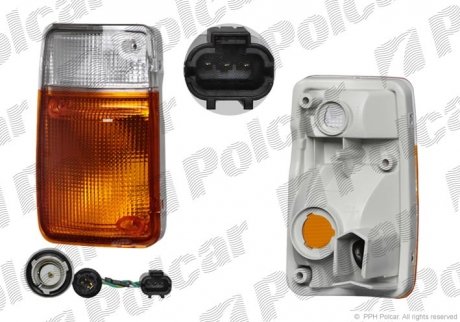 Поворот передній з розміром Polcar 277519-4