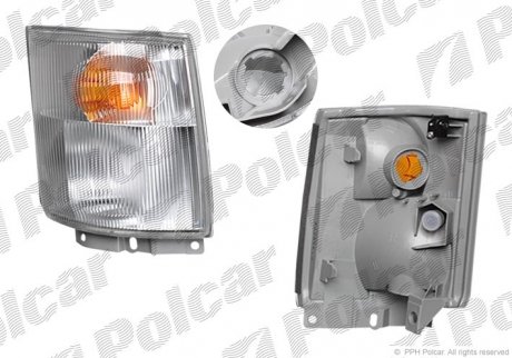 Поворот передній з розміром Polcar 81Z120-E