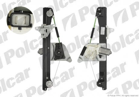 Склопідйомник електричний Polcar 6530PSE3