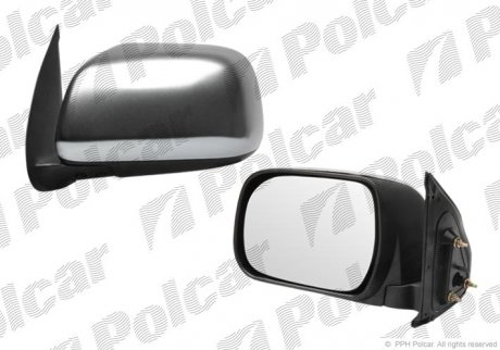 Дзеркало зовнішнє правий Polcar 8192521M