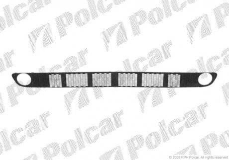 Решітка в бампер середня Polcar 275727-1 (фото 1)