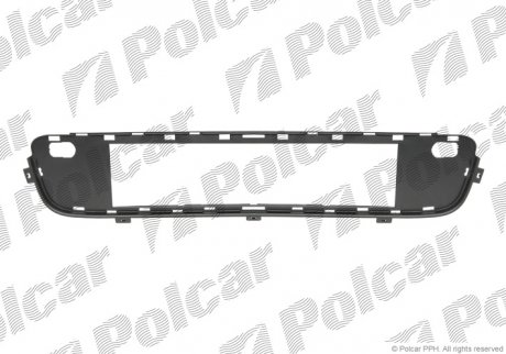 Решітка в бампер середня Polcar 205127-6 (фото 1)