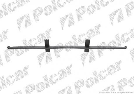 Решітка в бампер середня Polcar 202327 (фото 1)