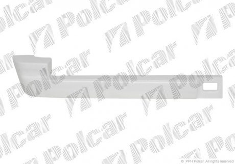 Підсилювач бампера лівий Polcar 956796-5 (фото 1)
