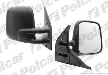 Дзеркало зовнішнє правий Polcar 956652-E (фото 1)