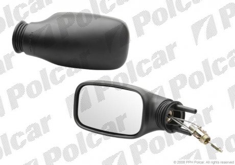 Дзеркало зовнішнє правий Polcar 6320521M