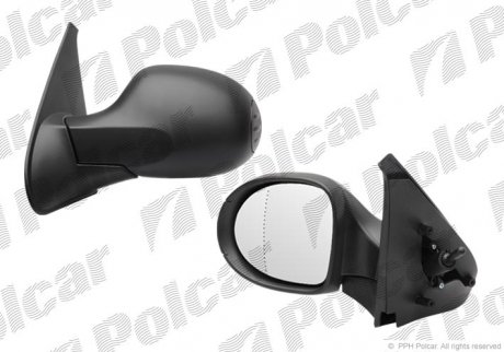 Дзеркало зовнішнє правий Polcar 6059521M