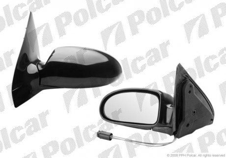 Дзеркало зовнішнє правий Polcar 3201521M