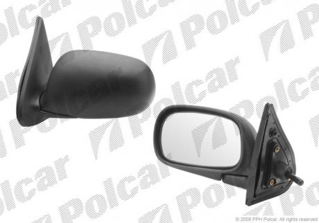 Дзеркало зовнішнє правий Polcar 2705521M