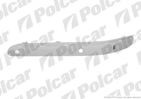 Накладка бампера правий Polcar 50030710 (фото 1)