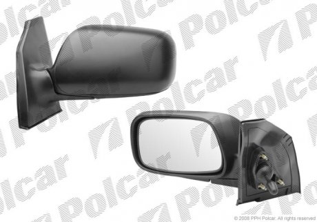 Дзеркало зовнішнє лівий Polcar 8114511M