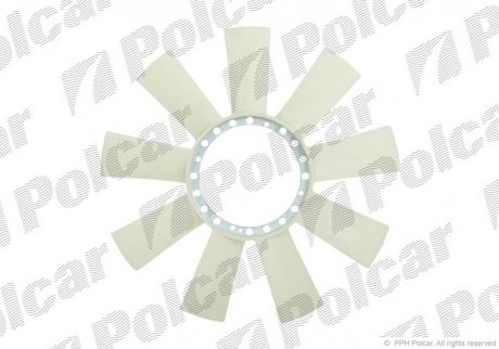 Крильчатка вентилятора Polcar 506123F2 (фото 1)