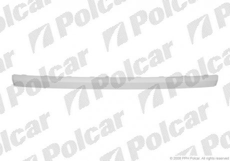 Молдинг бампера середн Polcar 500396-7
