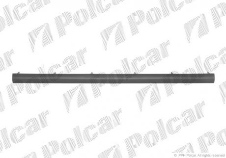 Молдинг бампера середн Polcar 32019610 (фото 1)