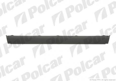 Молдинг бампера середн Polcar 906007-7