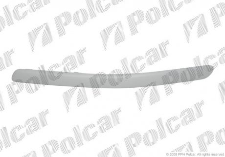 Молдинг бампера лівий Polcar 812507-5 (фото 1)