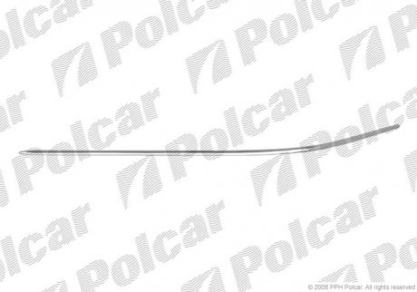 Молдинг бампера лівий Polcar 500307-5 (фото 1)