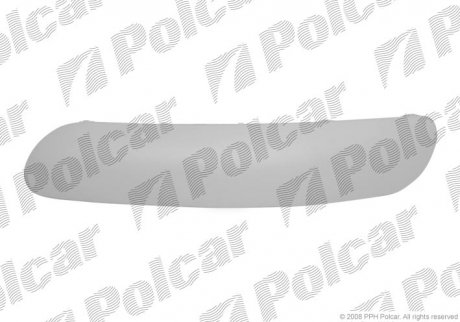 Молдинг бампера лівий Polcar 231507-7