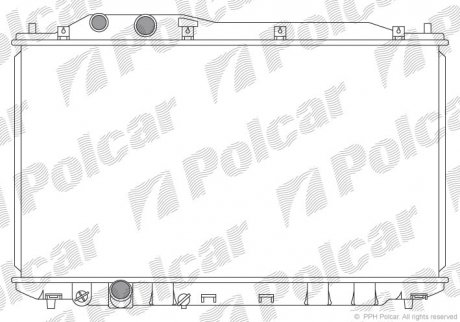 Радіатор охолодження Polcar 382908-1