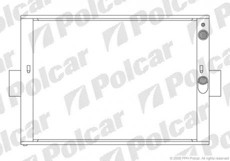 Радіатор охолодження Polcar 305008-3