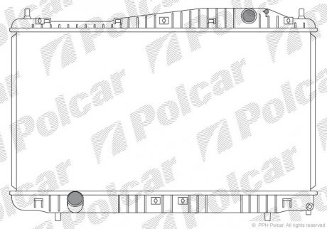Радіатор охолодження Polcar 251108-1