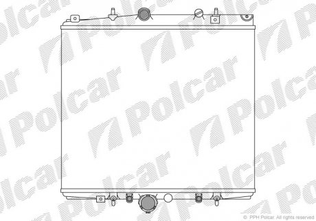 Радіатор охолодження Polcar 238108A3