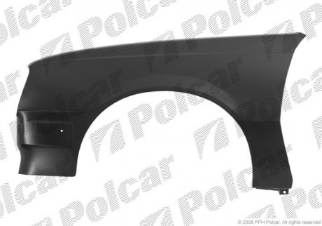 Крило переднє праве Polcar 551302 (фото 1)