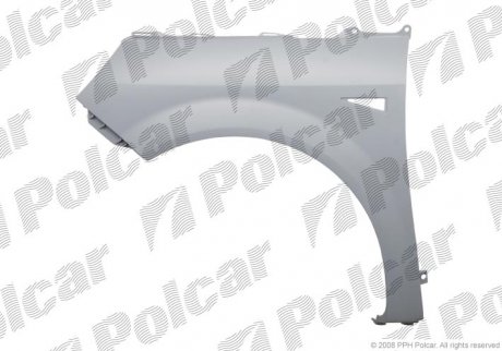 Крило переднє праве Polcar 607102-1