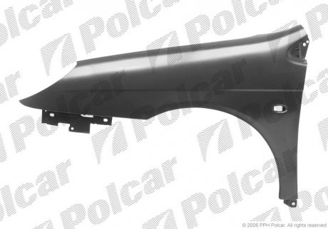 Крило переднє праве Polcar 233202-J