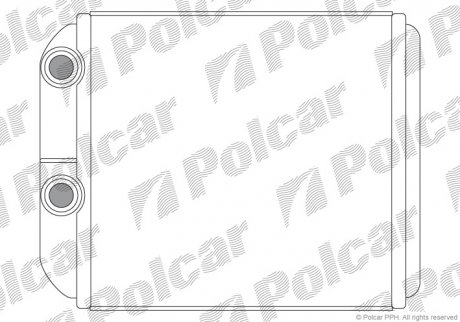 Радіатор обігріву Polcar 9040N8A1
