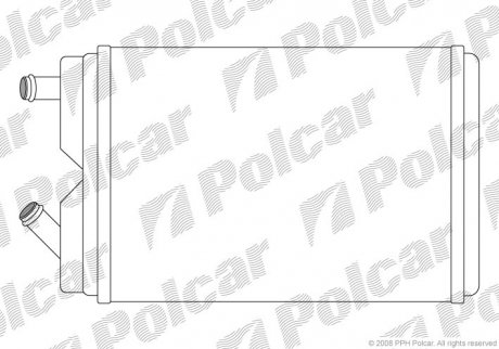 Радіатор обігріву Polcar 9032N8-1