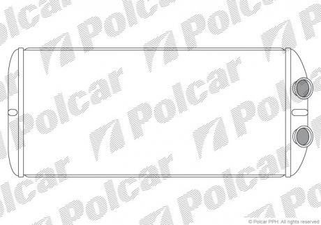 Радіатор обігріву Polcar 2329N83X (фото 1)