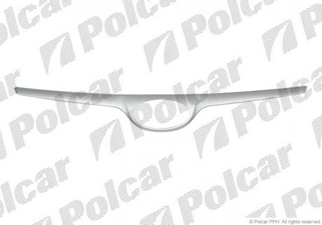 Накладка решітки Polcar 401705-1 (фото 1)