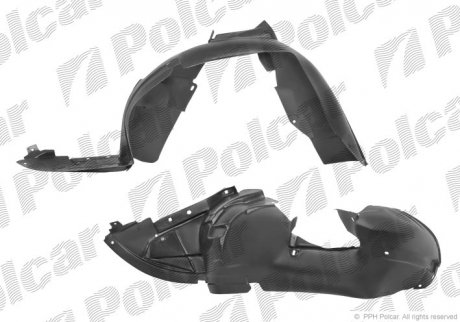Підкрилок правий Polcar 2316FP-1 (фото 1)