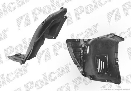 Підкрилок правий Polcar 2040FP-1 (фото 1)