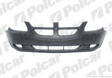Бампер передній Polcar 242007-2