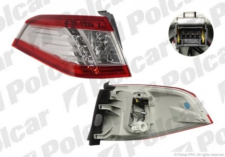 Ліхтар задній Polcar 5756872V