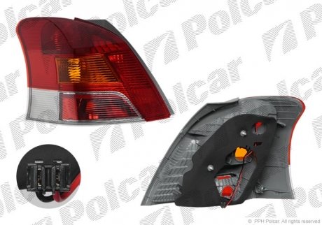 Ліхтар задній Polcar 817288-E