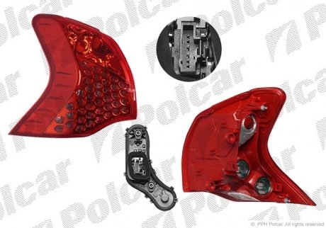 Ліхтар задній Polcar 578087-U