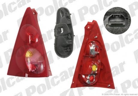 Ліхтар задній Polcar 571688-E
