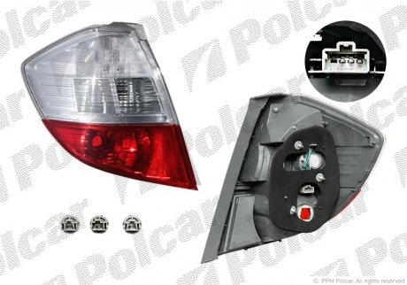 Ліхтар задній Polcar 3837880E