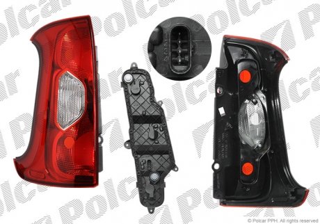 Лампа задня Polcar 30A188-U