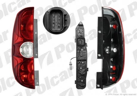 Лампа задня Polcar 304288-U