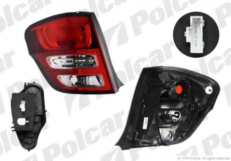 Ліхтар задній Polcar 231888-E