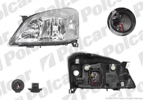 Фара основна Polcar 811410-E