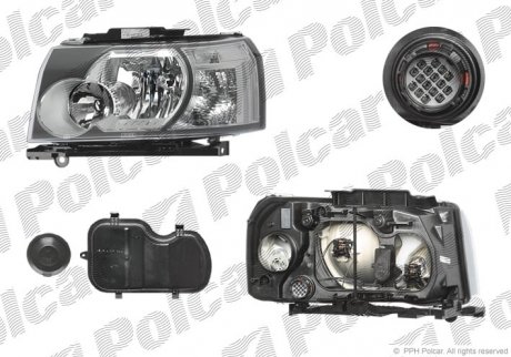 Фара основна Polcar 431209-T