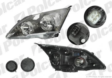 Фара основна Polcar 3878101E